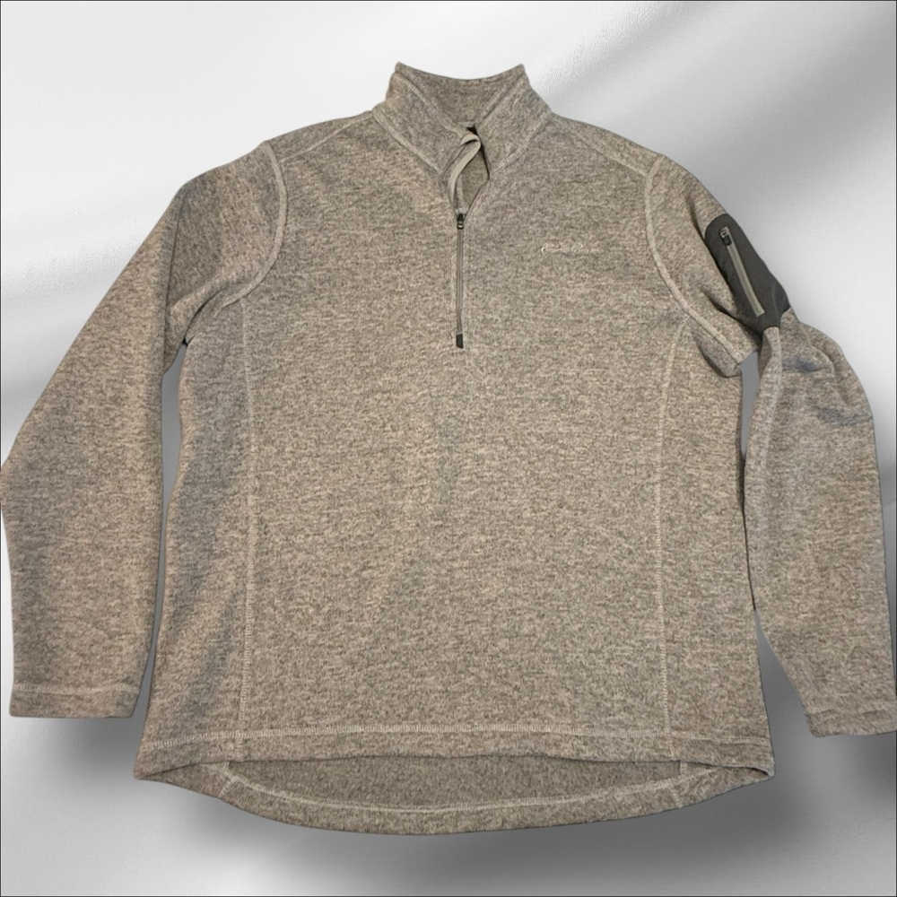 Men’s Eddie Bauer quarter zip pullover size XL
